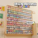 Wooden large-capacity bean filling bottle storage rack