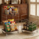 Trolley snack storage rack mobile sofa side rack