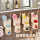 Dopamine parent-child wall-mounted hole-free toothbrush holder