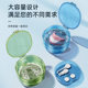 Orthodontic invisible braces storage box portable cleaning box