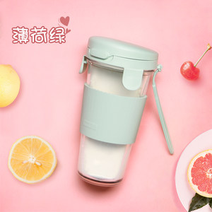 百安思高颜值带吸管玻璃水杯女夏季泡茶咖啡杯ins风马卡龙随行杯