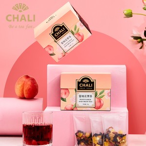 CHALI 蜜桃花果茶水果茶果干洛神花玫瑰花组合茶里公司出品茶包