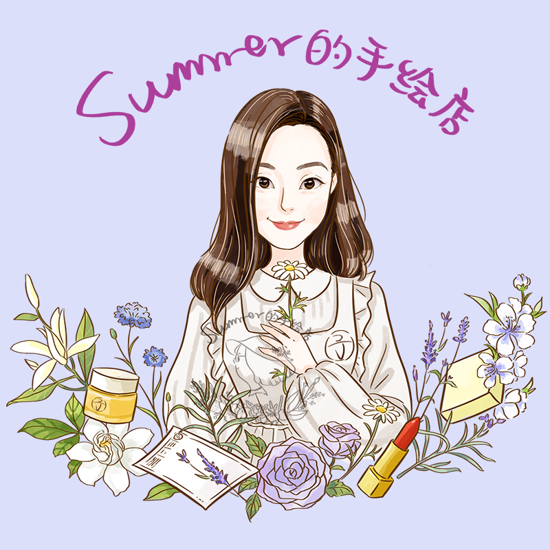 summer的手绘店原创插画网店首页详情页手机店铺装修设计-图2