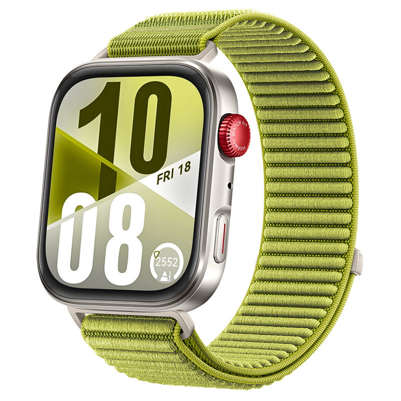 适用华为fit3手表带新款原野绿watch fit4pro智能手环腕带运动山地纹尼龙回环FIT三代女士夏季男专用配件透气,淘宝优惠券,粉丝福利购,淘宝优惠卷