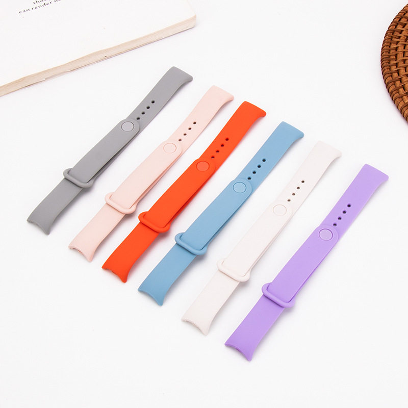 适用小米手环9表带硅胶卡扣腕带小米手环8代腕带运动男女生标准版表带手链替换nfc新款卡扣夏季透气舒适,淘宝优惠券,粉丝福利购,淘宝优惠卷