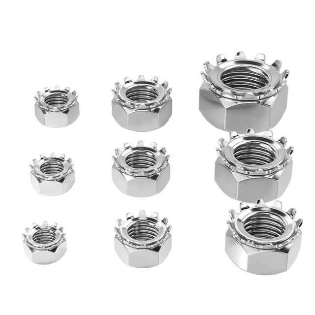 K-type toothed lock nut