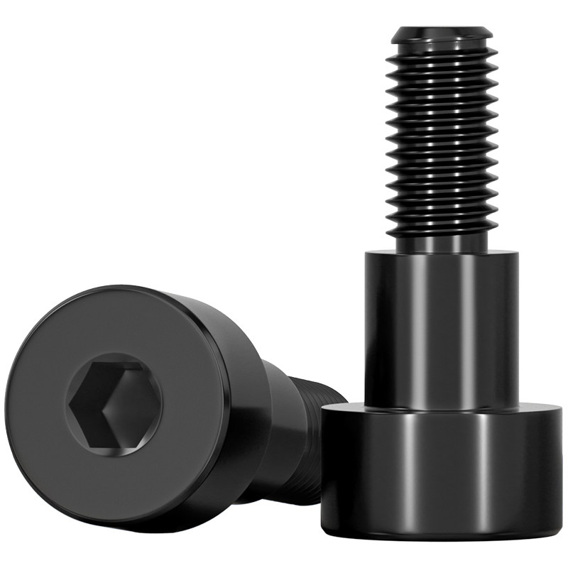 黑色304不锈钢内六角塞打螺丝轴肩等高限位螺栓螺钉M3M4M5M6M8M10,淘宝优惠券,粉丝福利购,淘宝优惠卷