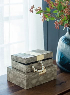 出口美国摆件创意首饰盒软装陈列