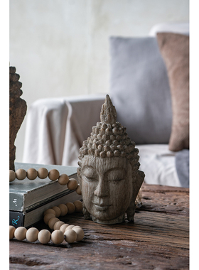 佛像室内摆件玄关民宿软装工艺品