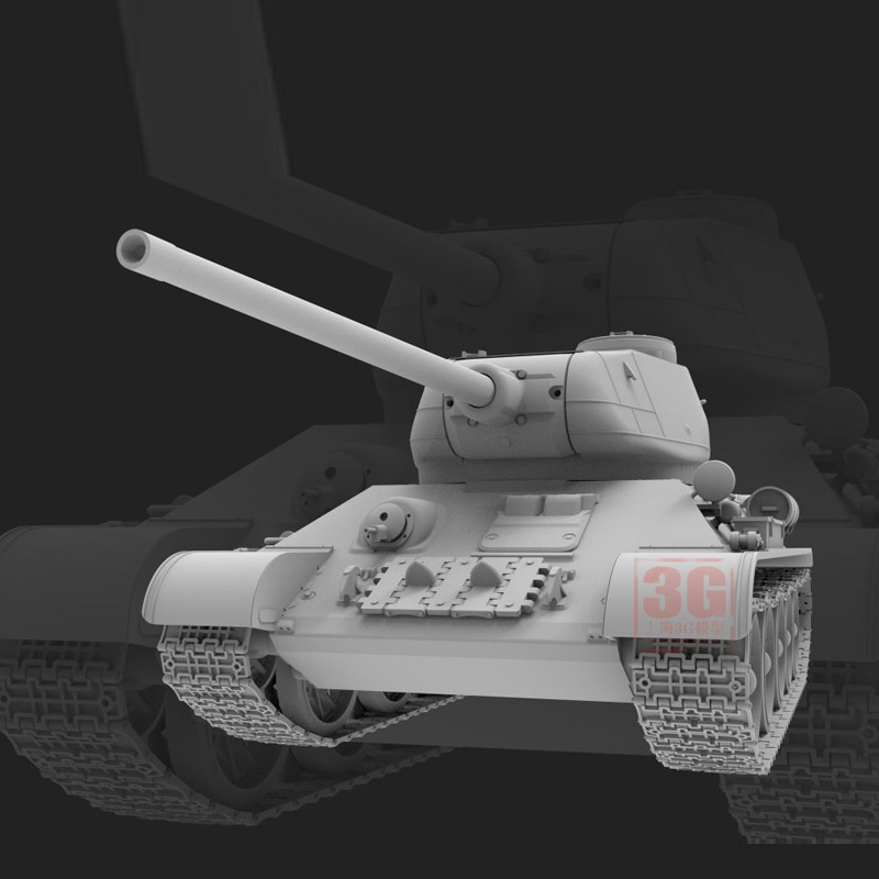3G模型 鹰翔拼装坦克 FH3022 T34/85中型坦克 1/72 - 图3