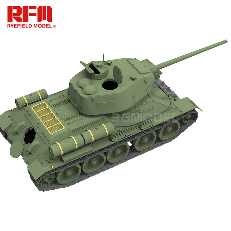 3G模型 麦田拼装坦克 RM-5040  苏联 T-34/85 1945年174厂 1/35 - 图2