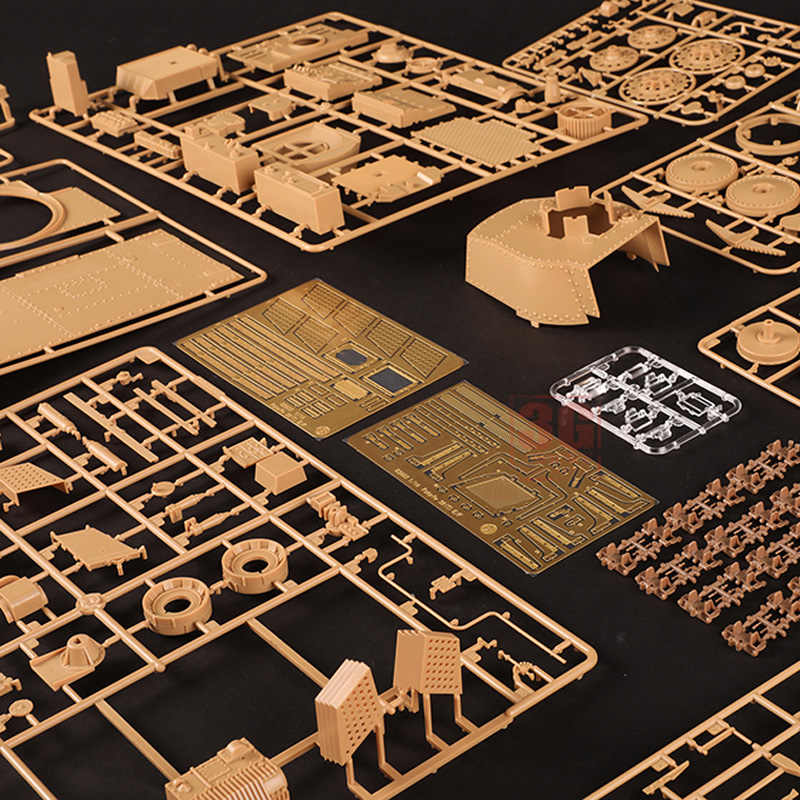 3G模型 小号手拼装战车 82603 德38(t)坦克E/F型 全内构 1/16 - 图2