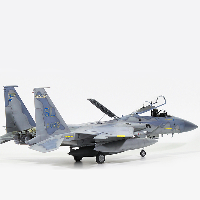 3G模型 长城拼装飞机 L4817 空中警卫队F-15C 单座型战斗机 1/48 - 图2