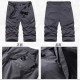 Battlefield Suluo ຜູ້ຊາຍກາງແຈ້ງໄວແຫ້ງໄວ Cropped Pants Summer Ice Silk Stretch Pants Mountaineering Pants Multi-Pocket Sports Pants
