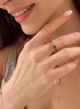 LHwindsor温莎珠宝珠串戒指