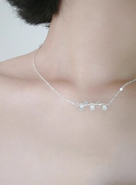 一寸十里新中式小众轻奢纯银项链