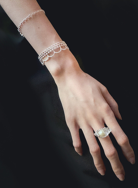 Lace&love花冠蕾丝手镯礼物