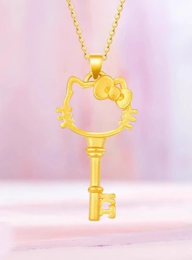 金包银锁骨链项链送女友高档礼物