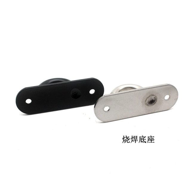Stainless steel opening long oval buckle hook black top hook sand bag projection curtain roof ceiling fan hook
