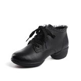 舞丹奴 Обувь, танцующие демисезонные дышащие туфли, из натуральной кожи, мягкая подошва