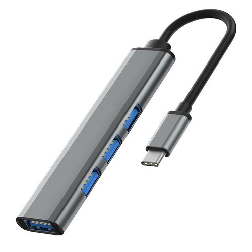 type-c转usb分线器集3.0一拖四usb多接口拓展电脑hub usb扩展器 - 图3