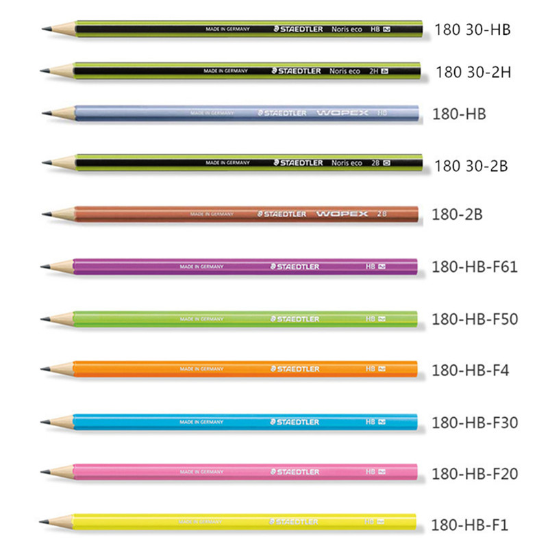 德国STAEDTLER施德楼WOPEX 180铅笔环保大奖舒适手感 HB|2B|2H-图2