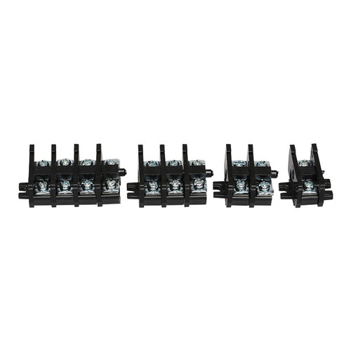 TBC-10A20A30A60A导轨组合接线端子连接器接线柱接线板铜件600V - 图0