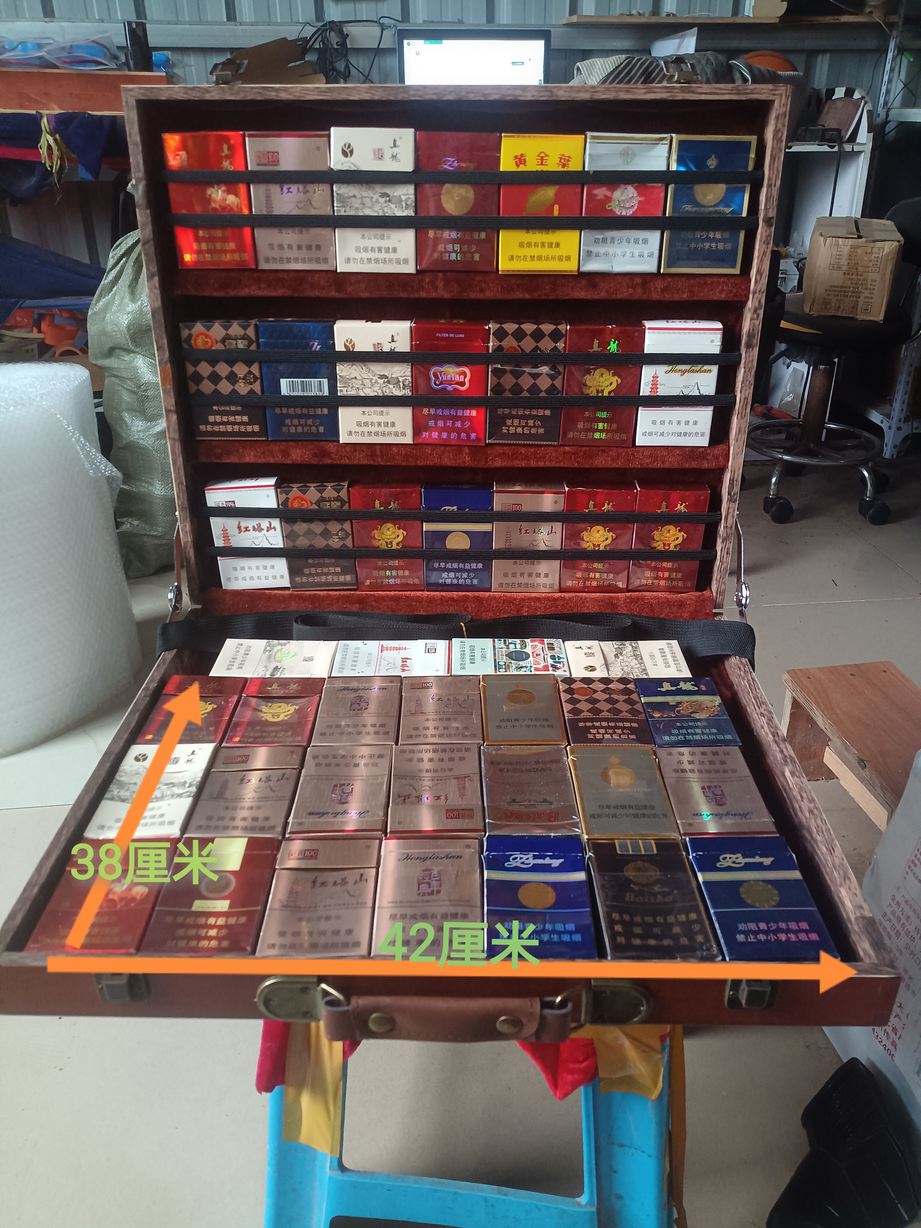 KTV火锅推销托盘酒吧烟箱夜市挂脖子烟箱夜上海卖零食复古道具箱,淘宝优惠券,粉丝福利购,淘宝优惠卷