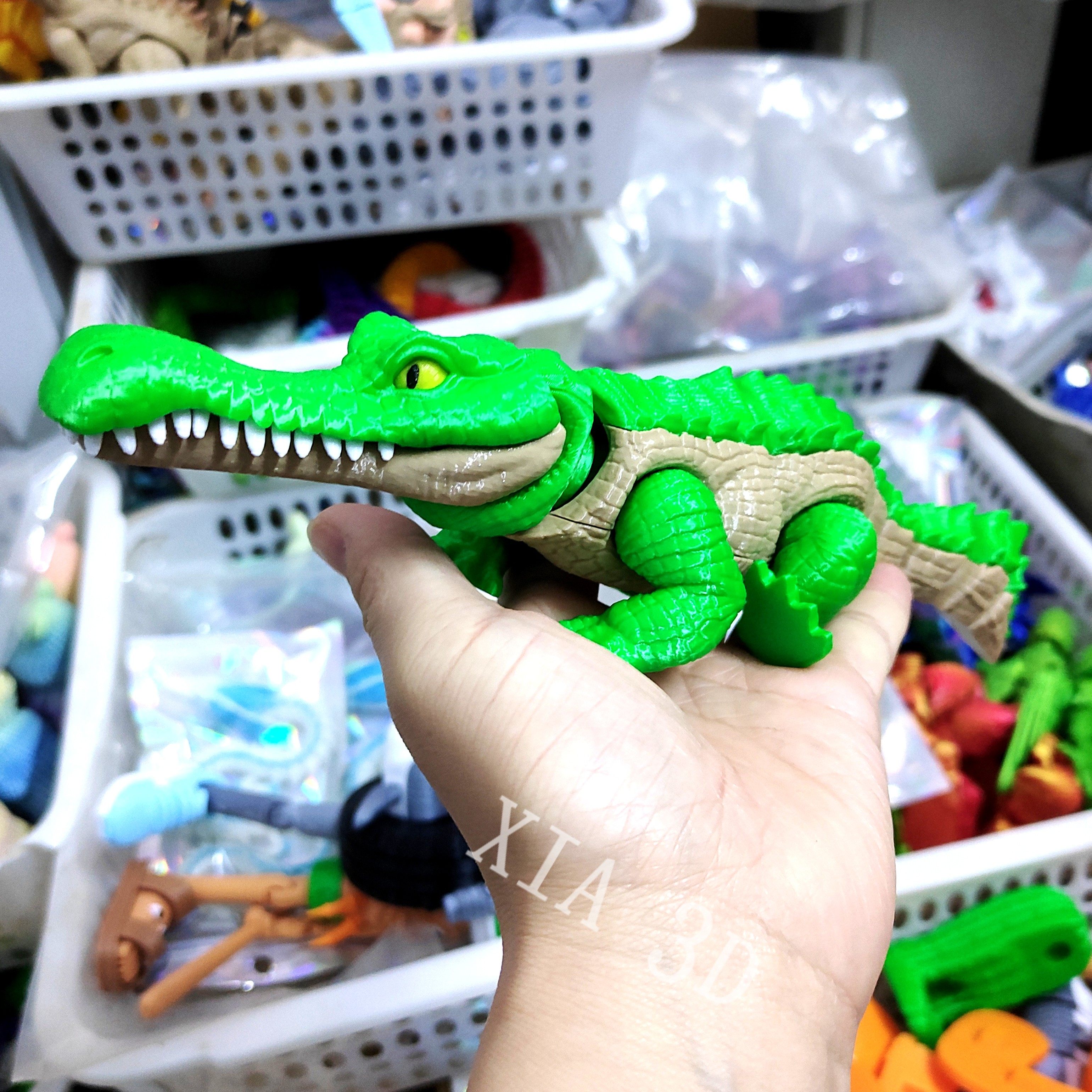 3d打印玩具史前巨鳄大鳄鱼恐龙仿真模型活动摆件手办儿童生日礼物,淘宝优惠券,粉丝福利购,淘宝优惠卷