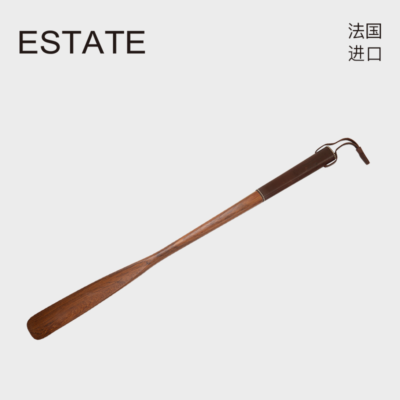 ESTATE实木长扒提鞋拔子鞋超长拔家用鞋子穿鞋器柄鞋 - 图0