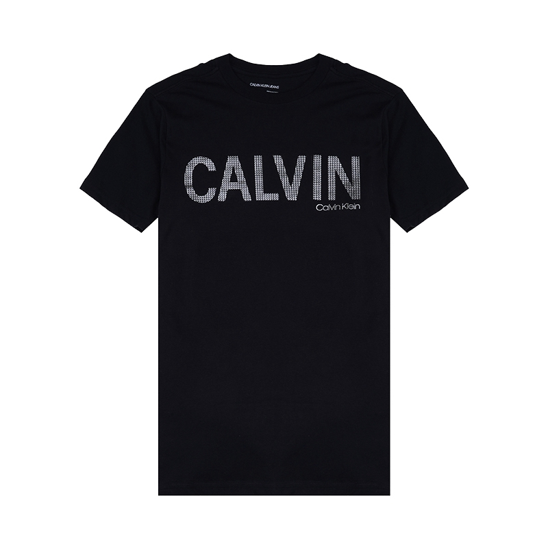 客邻尚品海外旗舰店Calvin Klein/凯文克莱/CK男士印花短袖圆领T恤 正品新款同款纯棉0