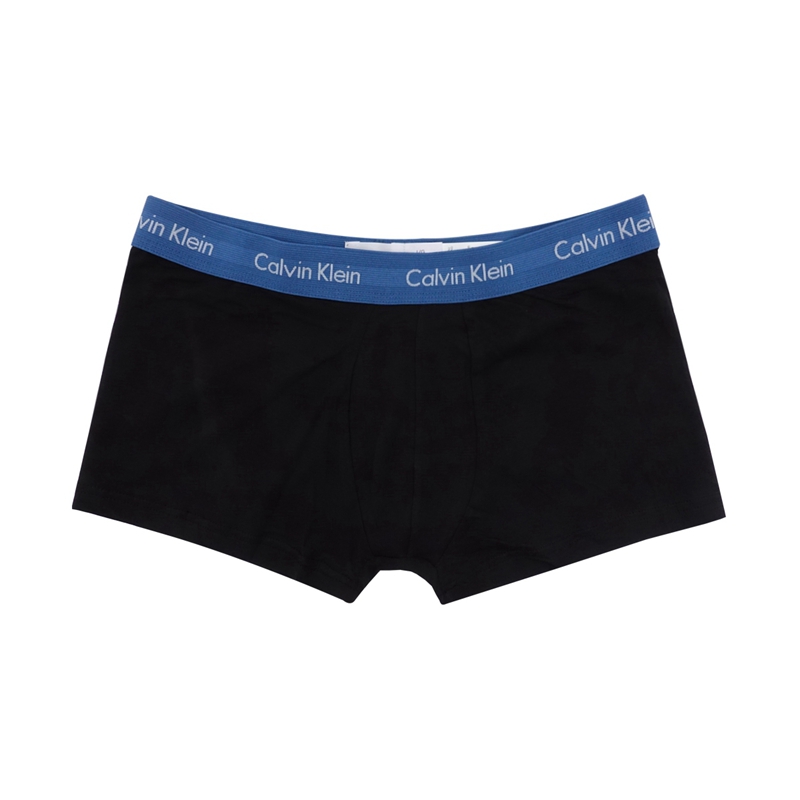 客邻尚品海外旗舰店Calvin Klein/凯文克莱 CK男士平角四角纯棉内裤三条装 NU26642