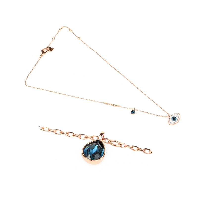 5172560 施华洛世奇项链恶魔之眼吊坠女锁骨链水晶菜鸟 Swarovski 5172560 施华洛世奇项链恶魔之眼吊坠女锁骨链水晶菜鸟 Swarovski