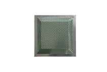 Type 1260 Type 201 Stainless Steel Loose Flow Plate Old loose flow plate Out of wind all flow plate Large Peaks Decontamination with tax