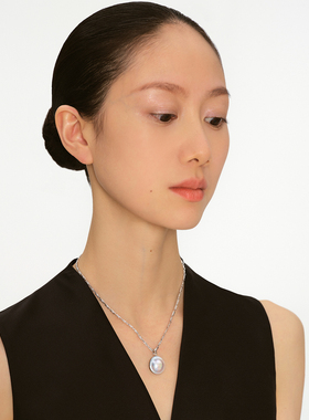 SUDROV/素觉2026S/S更自如地向内生长荷包蛋马贝系列吊坠项链