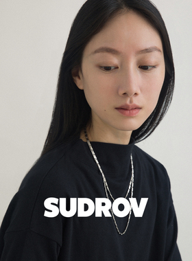 SUDROV素觉时尚925银简约项链