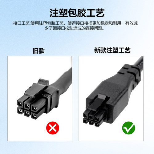 拓竹X1/P1/P2S/H2D AMSHUB 6pin/A1mini/lite 4pin延长数据线材 - 图2