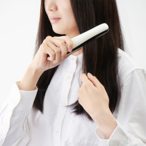 No print good products MUJI Portable straight hair clip Straight Hairpin Clip Roll Hair Stick Mini Portable Ironing Board