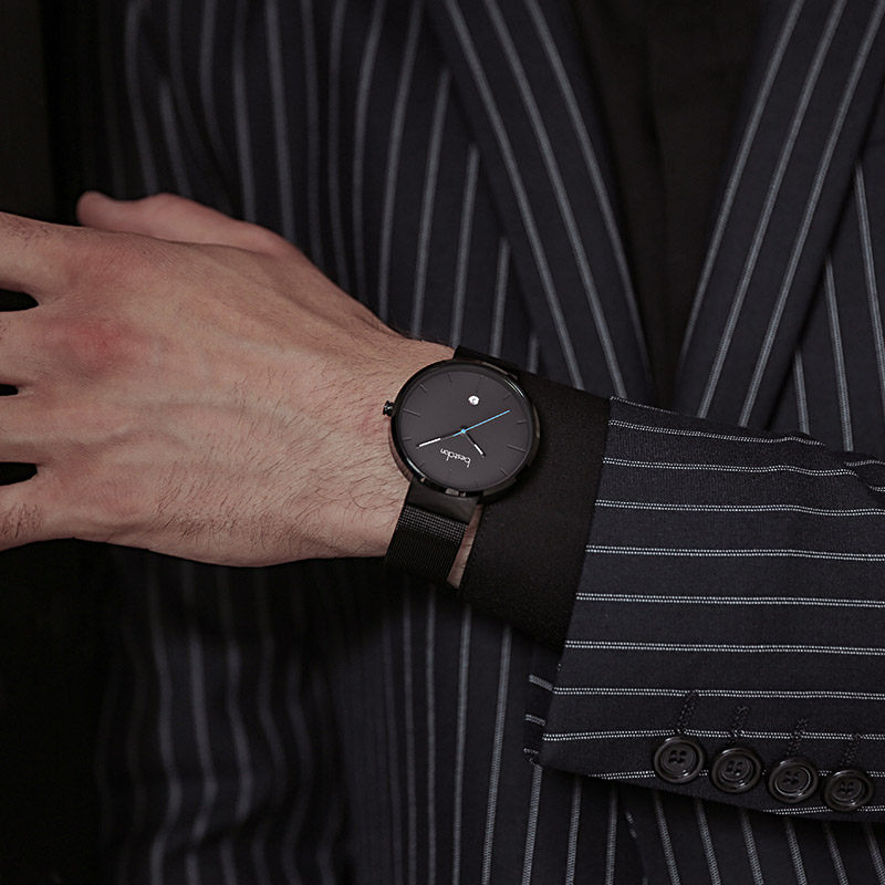 邦顿男士超薄学生时尚极简风石英表 bestdon帝瑞国产腕表