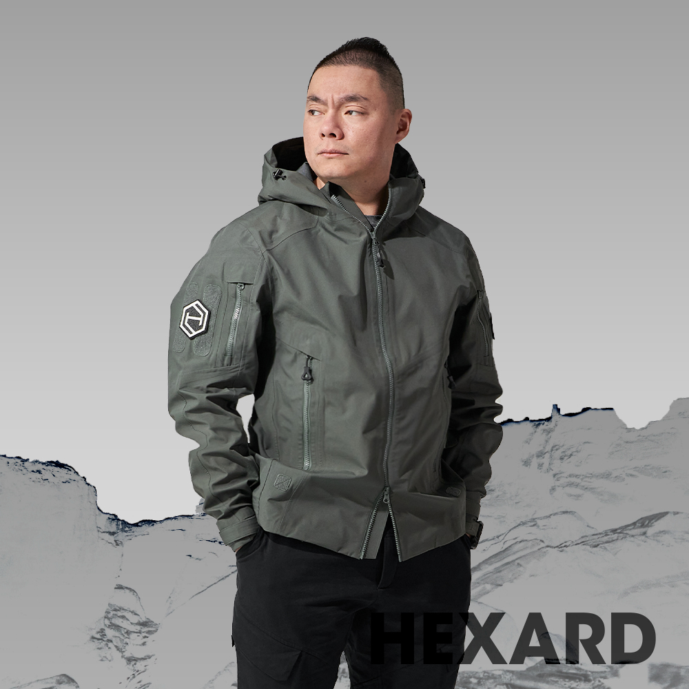 HEXARD SLR-01HS 硬仗冲锋衣 硬壳户外战术机能 - 图1