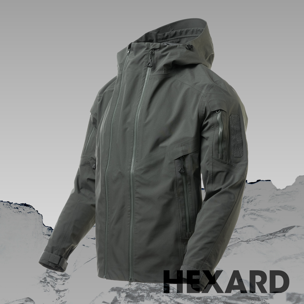 HEXARD SLR-01HS 硬仗冲锋衣 硬壳户外战术机能 - 图2