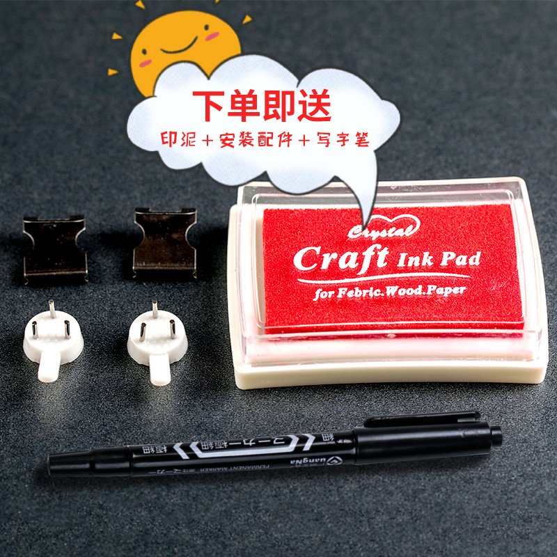 sirwhiston旗舰店知足常乐字画脚印宝宝脚丫周岁手印手足情深平安喜乐手足印画纪念1