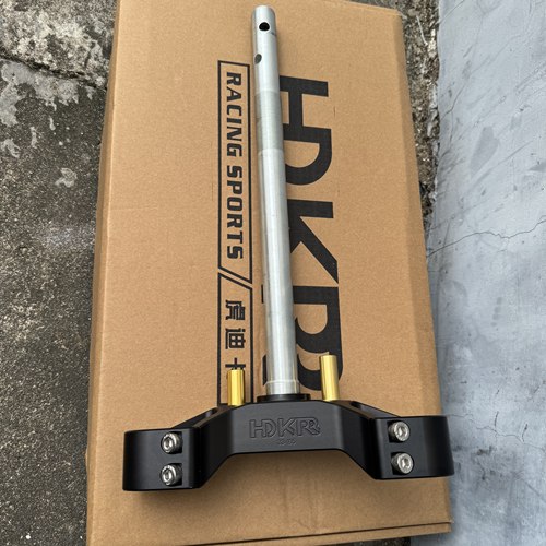 HDKR虎迪卡实心锻造三星柱适用小牛UB奇迹牛33/46芯205开档方向柱 - 图0
