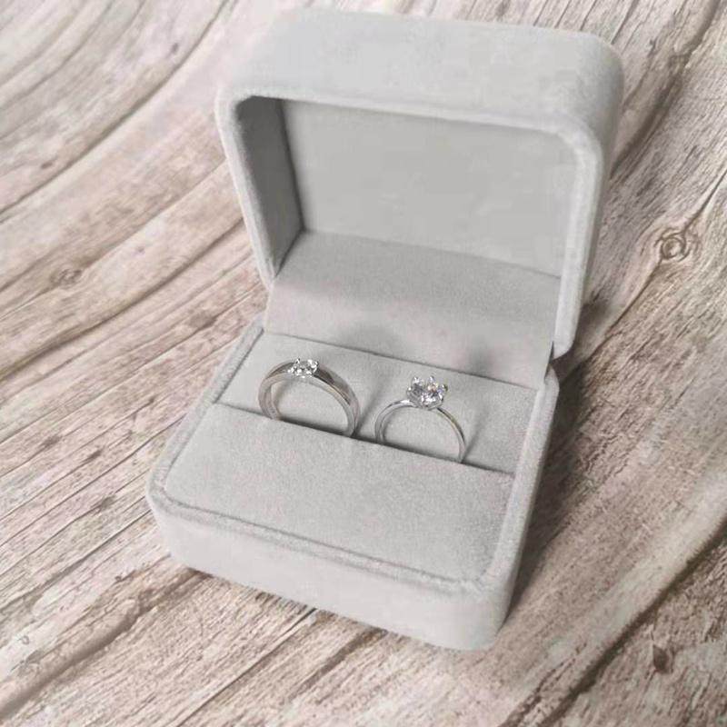 bq情侣用的款假婚礼一对求婚仿对戒 贝茜戒指/指环