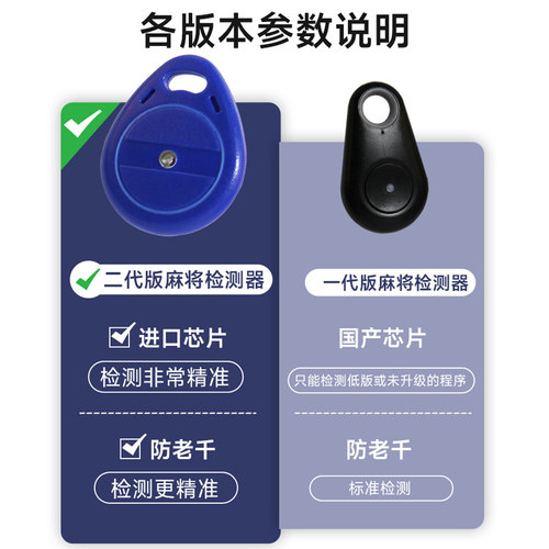 麻将机检测器检测神器升级版防作验程敝牌序识别器遥检测灯控新款 - 图0