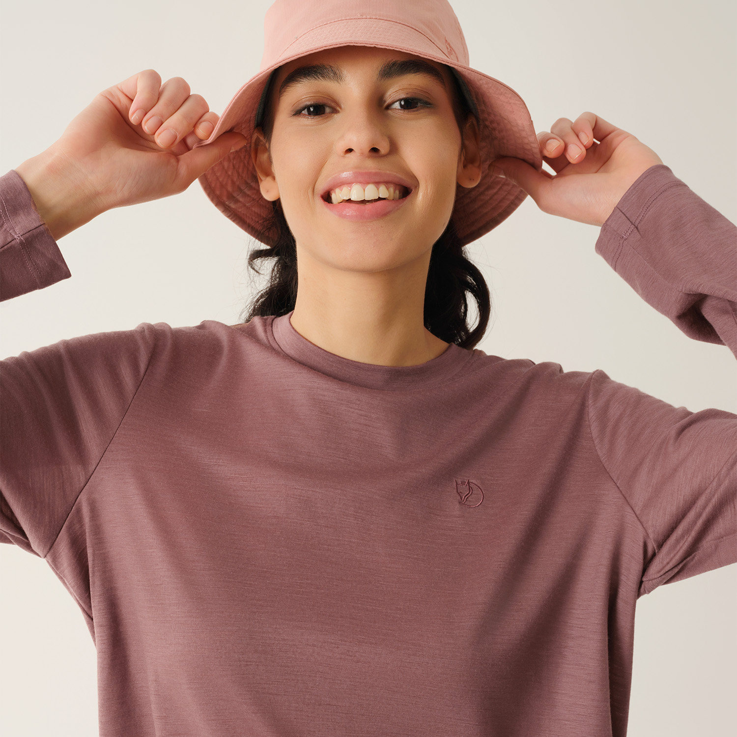 【男女同款】北极狐25年户外100%纯羊毛徒步运动长袖T恤012511078,淘宝优惠券,粉丝福利购,淘宝优惠卷