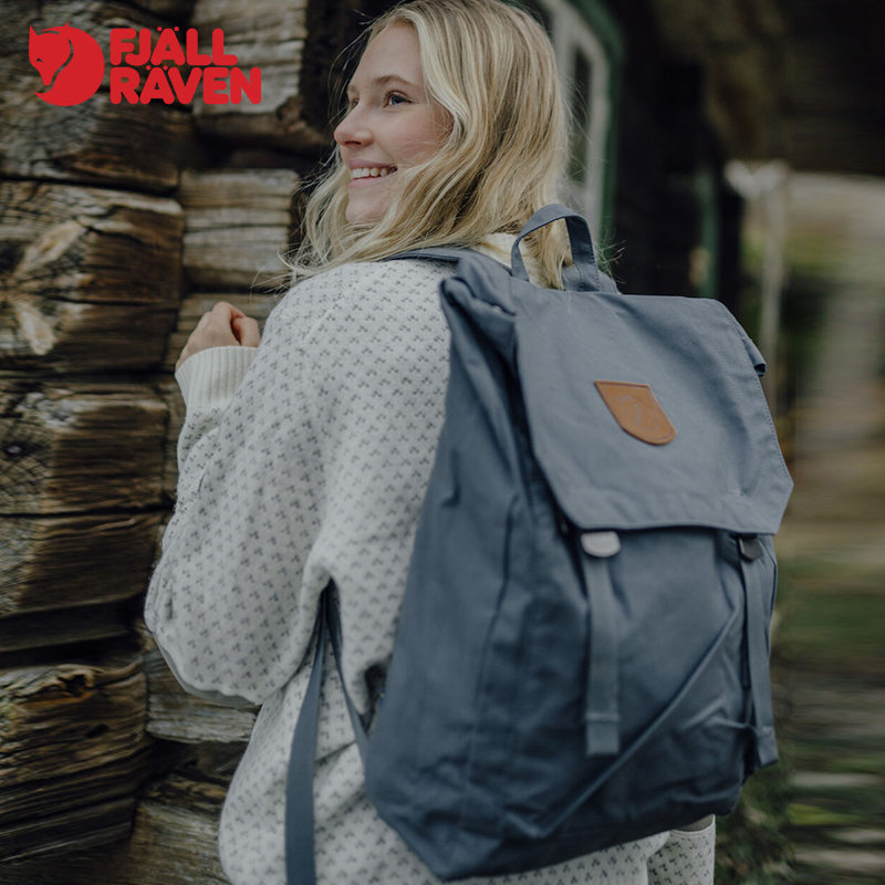 Fjallraven北极狐户外休闲旅行双肩包G-1000男女书包邮差包24210 - 图3