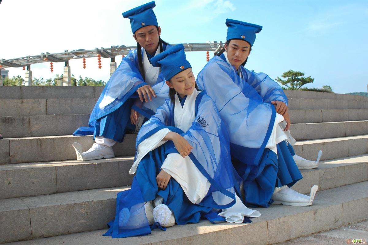 蜜糖依恋旗舰店古装梁祝梁山伯与祝英台同款服装古代书生民国学生装毕业演出1