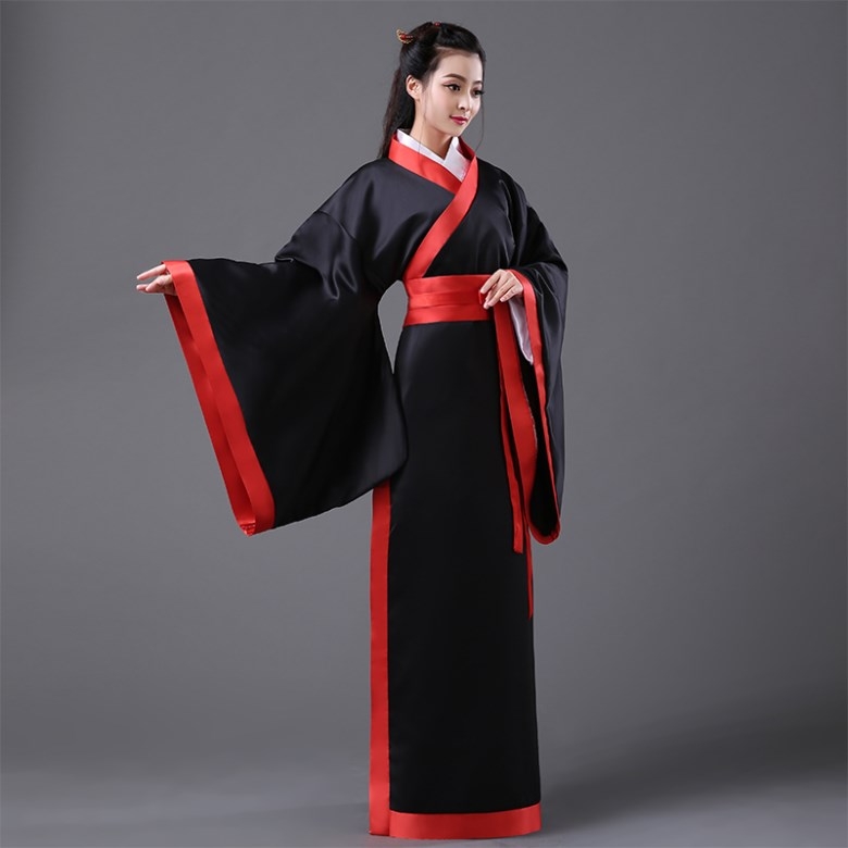 蜜糖依恋旗舰店秋冬古装老师演出服古典汉服仙女襦裙影视侠客成人毕业礼服祭祀服2