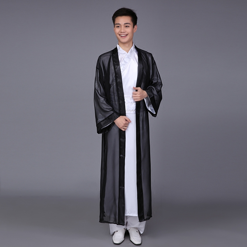 蜜糖依恋旗舰店新款剑客侠客古装 大侠服装 唐装汉服 古代侠客男装武士表演服装0